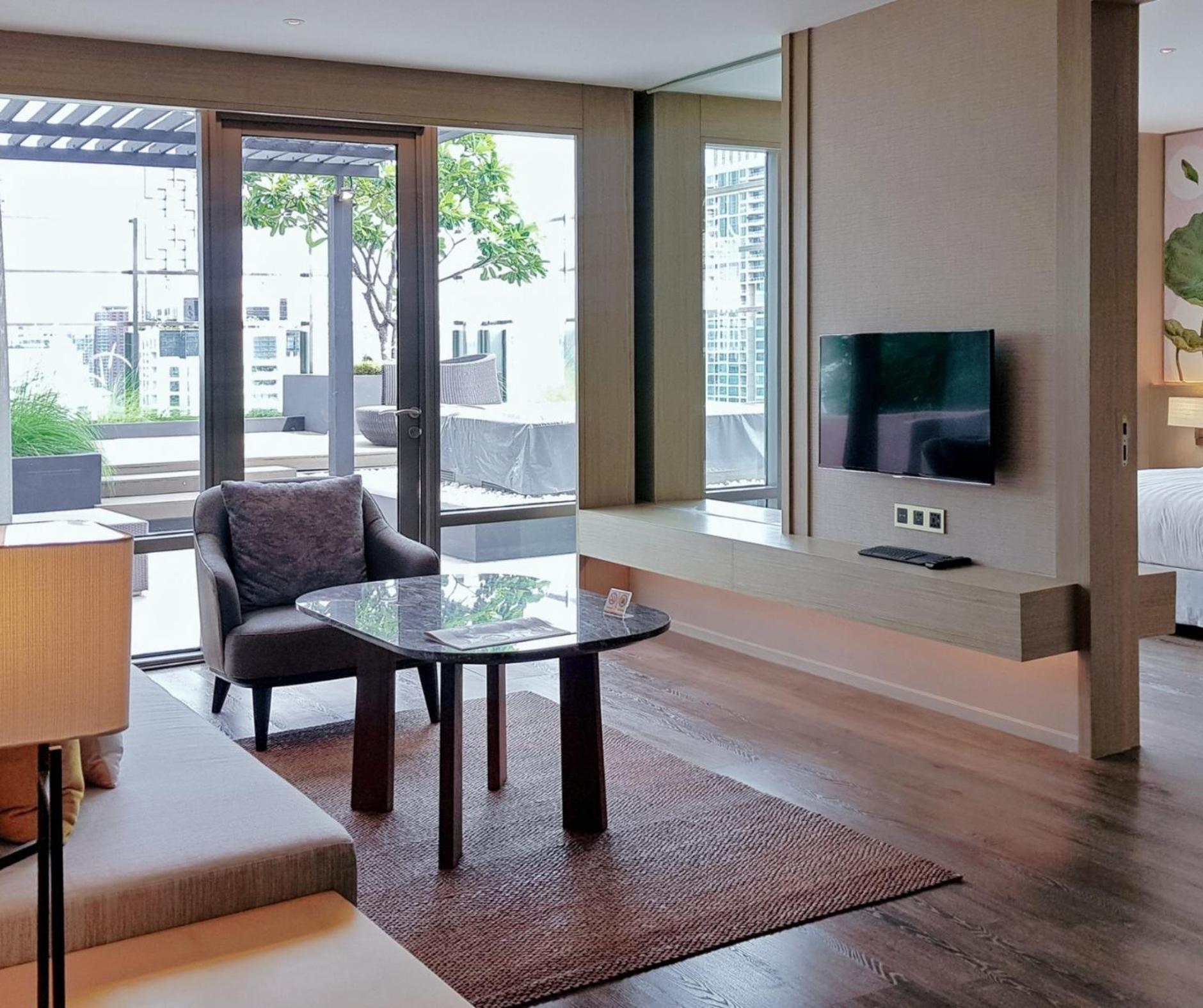 Sivatel Bangkok Hotel Ngoại thất bức ảnh A suite at the hotel